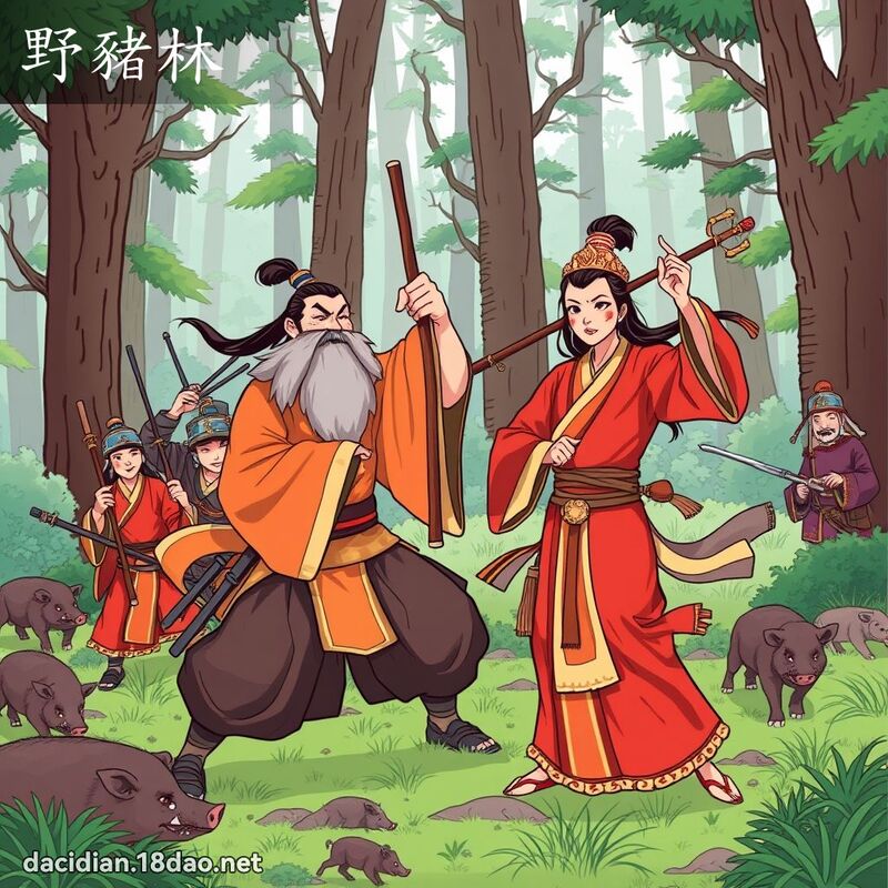 野豬林 - 國語大辭典配圖