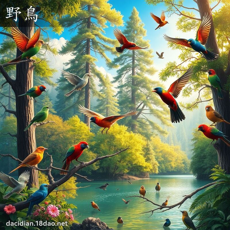 野鳥 - 國語大辭典配圖