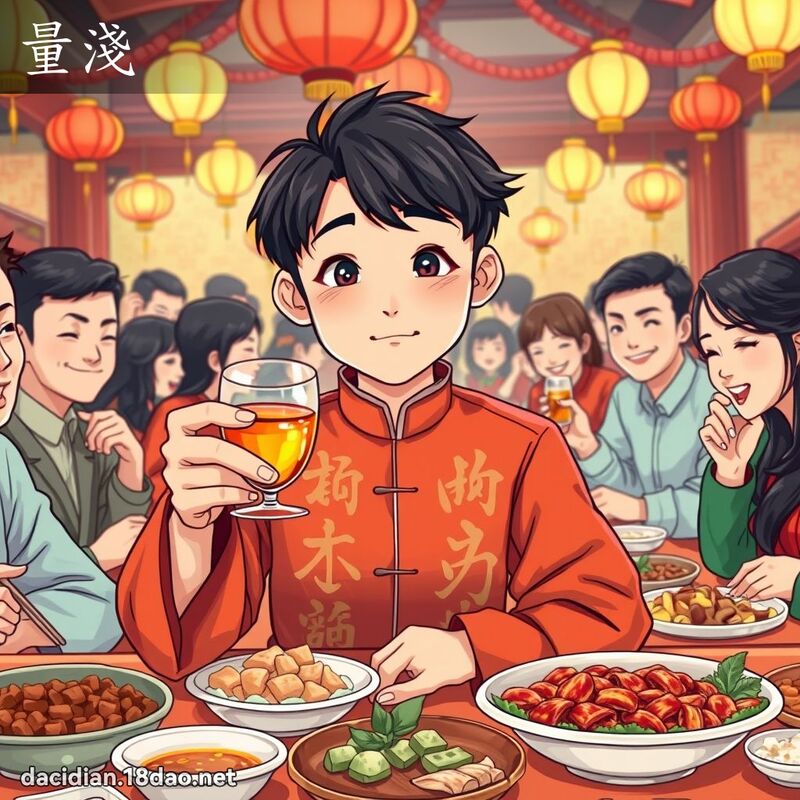 量淺 - 國語大辭典配圖