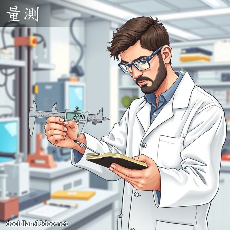 量測 - 國語大辭典配圖