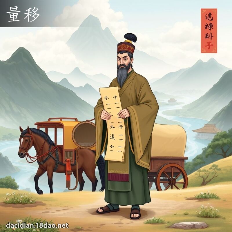 量移 - 国语大辞典配图