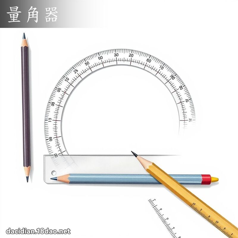 量角器 - 國語大辭典配圖