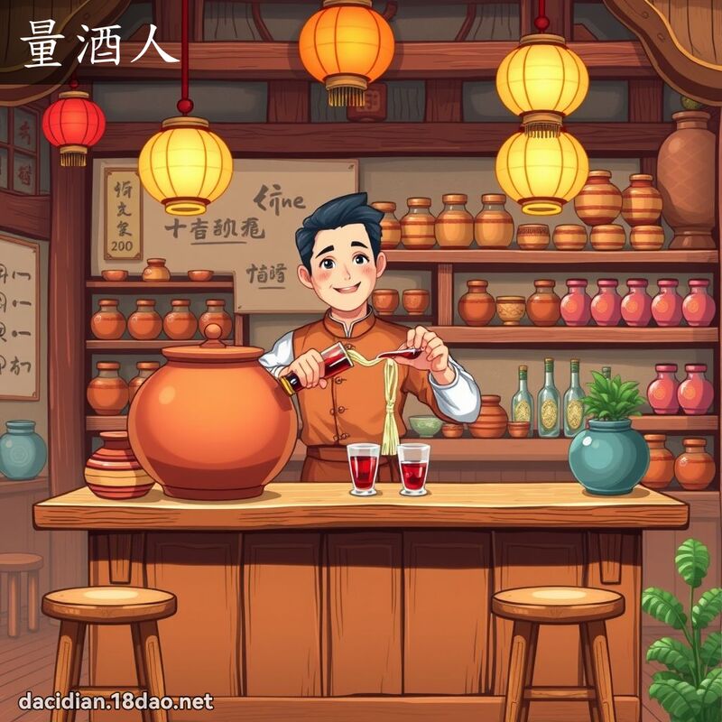 量酒人 - 國語大辭典配圖