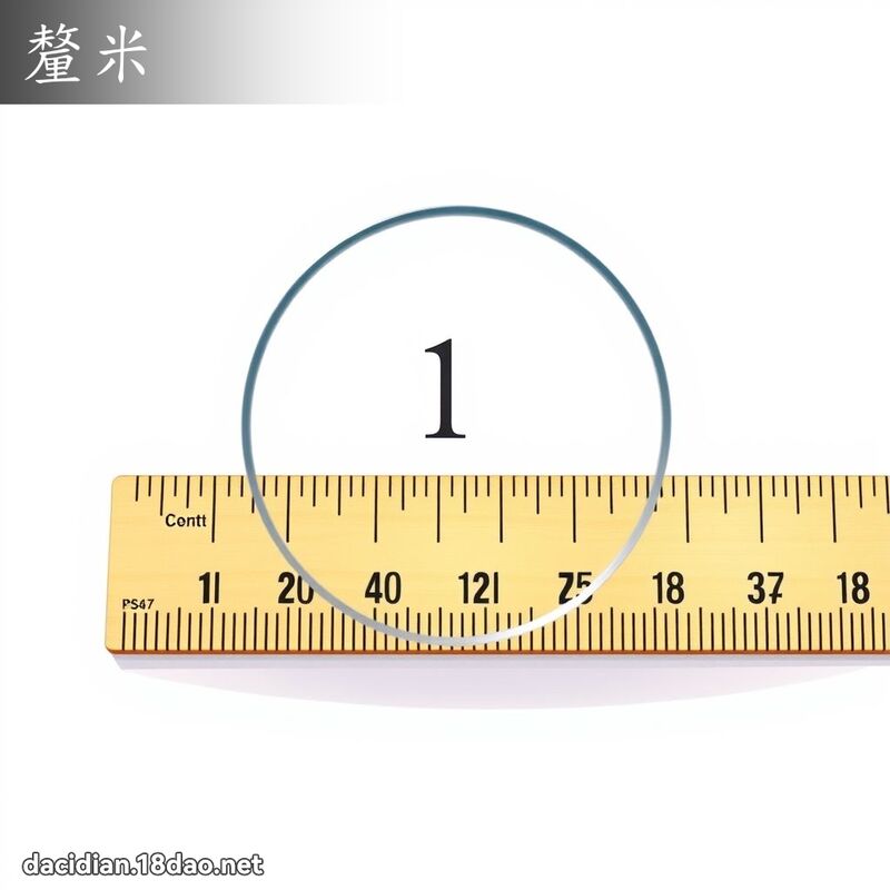 釐米 - 國語大辭典配圖