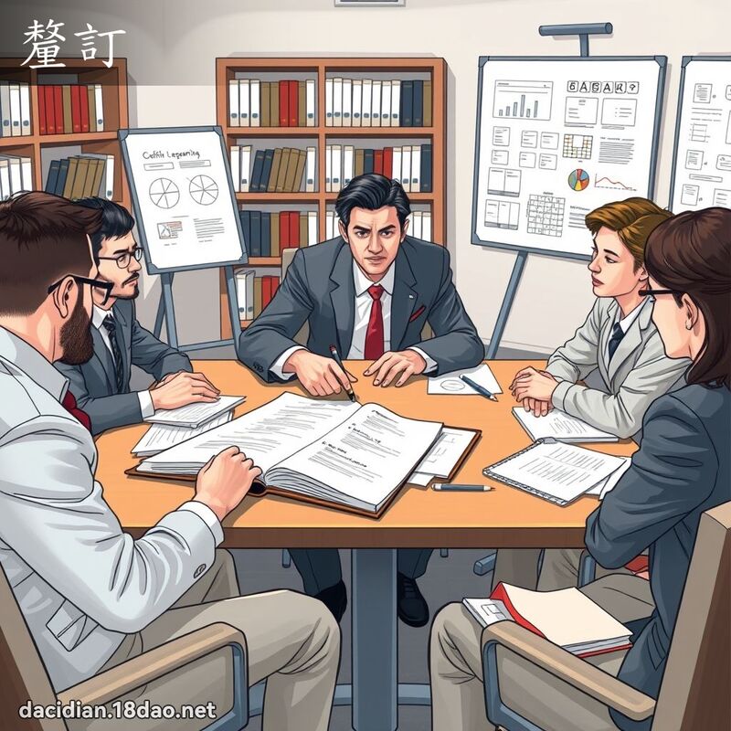 釐订 - 国语大辞典配图