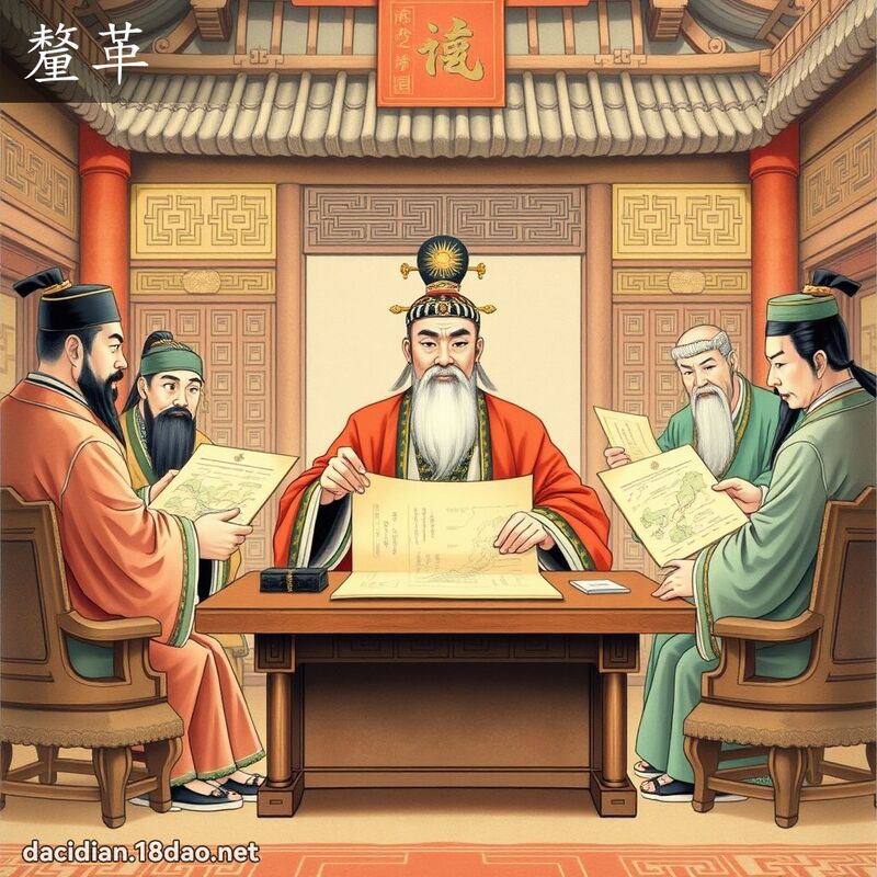 釐革 - 国语大辞典配图
