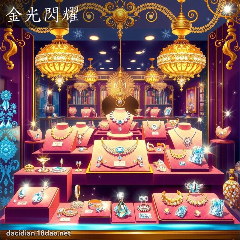 金光闪耀 - 国语大辞典配图