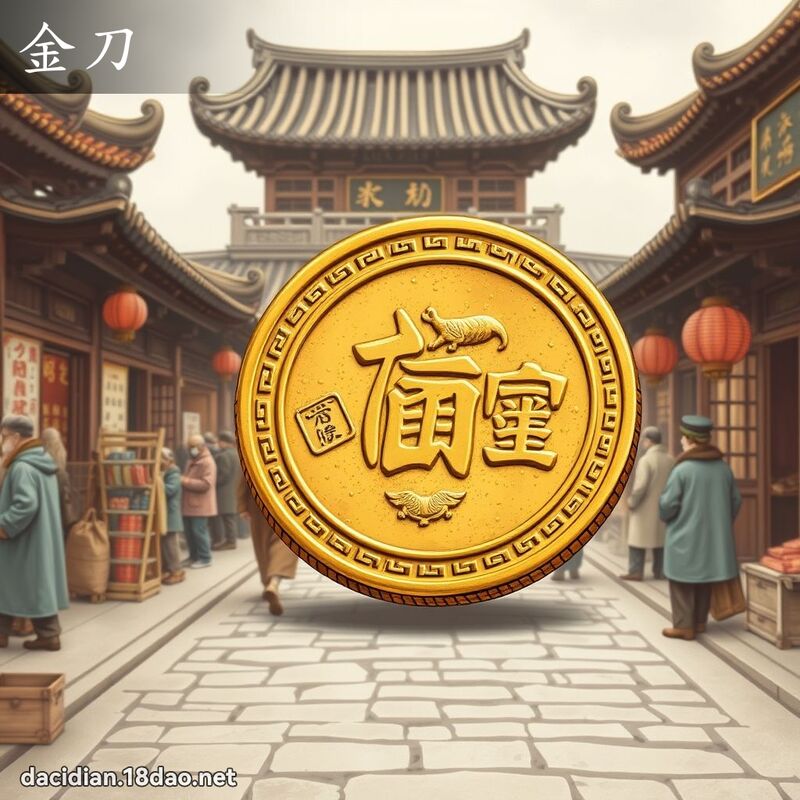 金刀 - 國語大辭典配圖