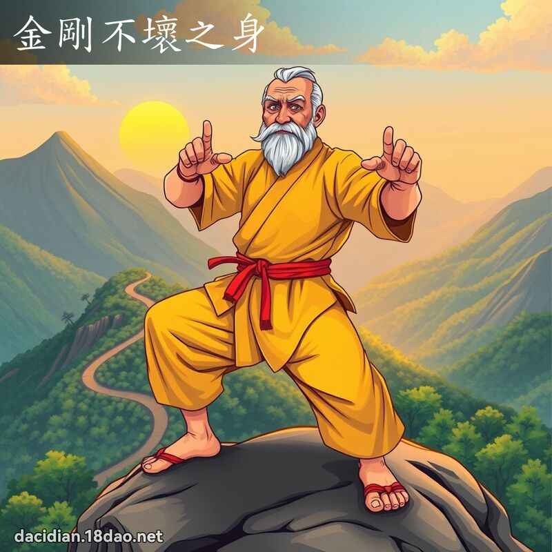 金刚不坏之身 - 国语大辞典配图