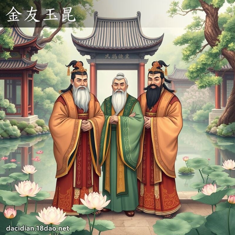 金友玉昆 - 國語大辭典配圖