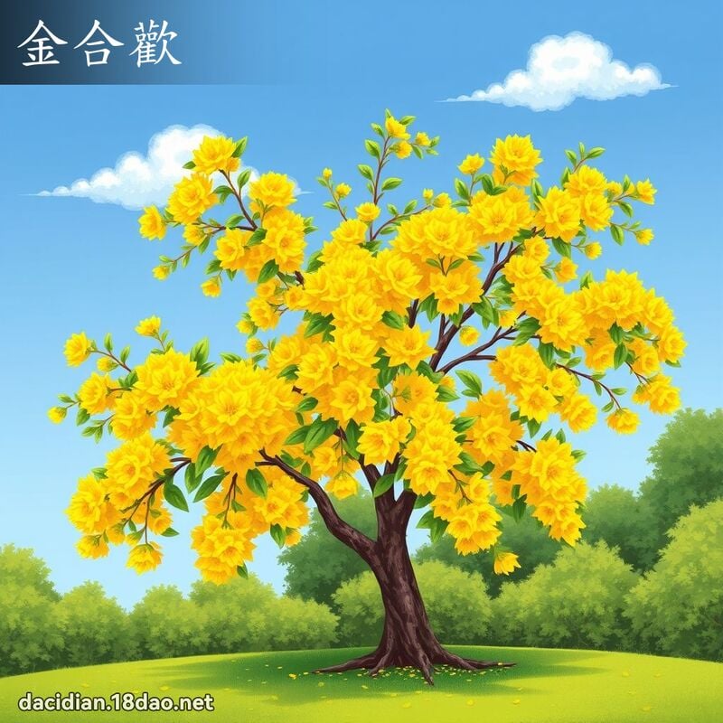 金合欢 - 国语大辞典配图