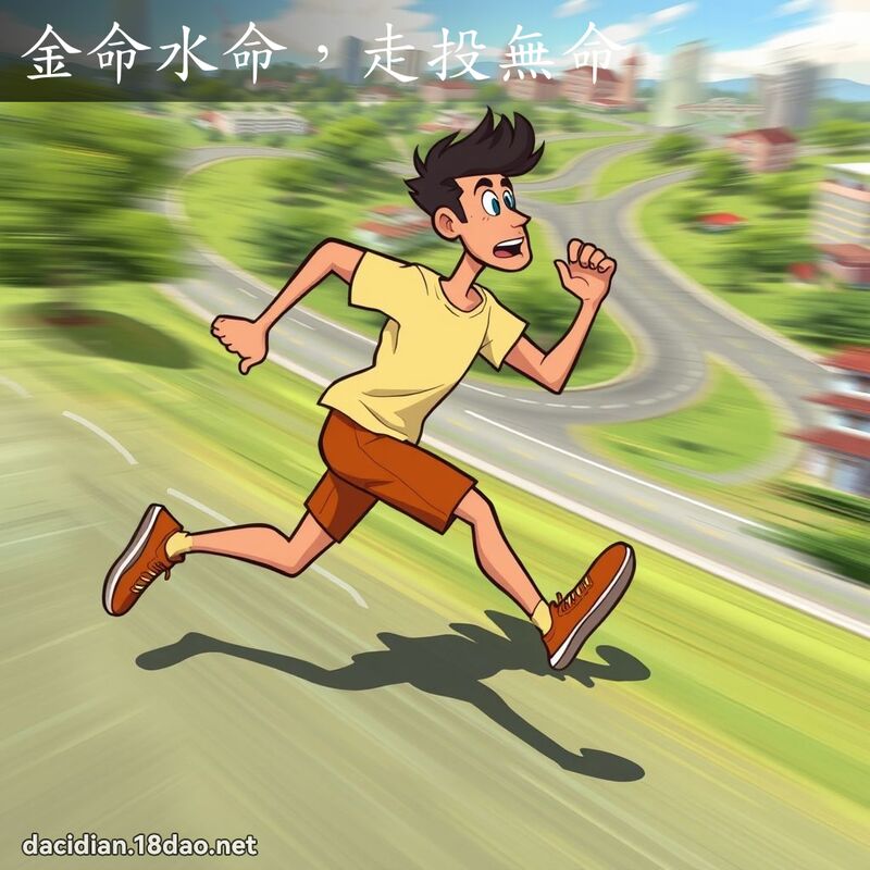 金命水命，走投無命 - 國語大辭典配圖
