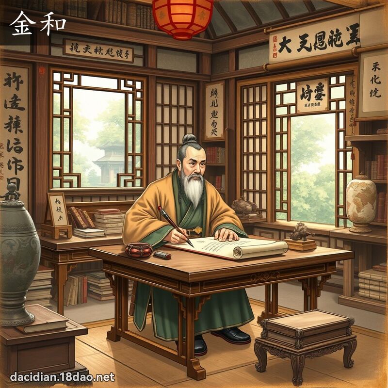 金和 - 国语大辞典配图