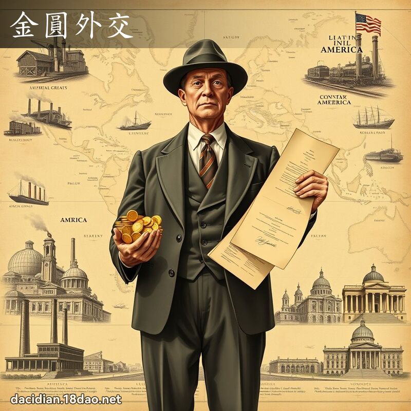 金圆外交 - 国语大辞典配图