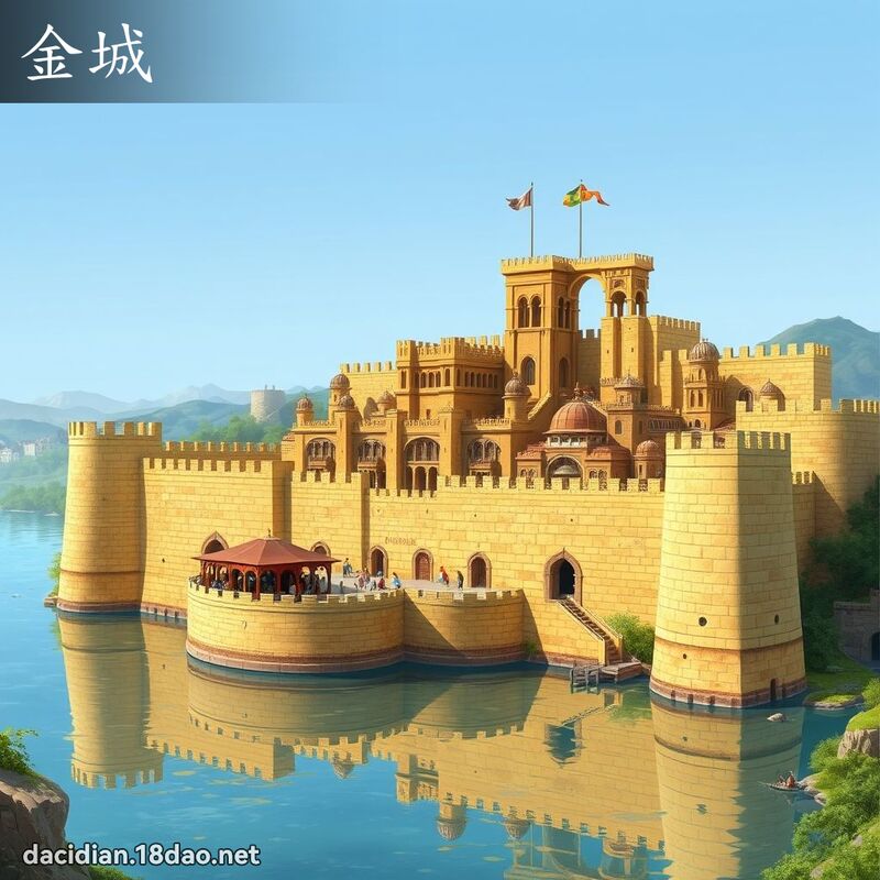 金城 - 國語大辭典配圖