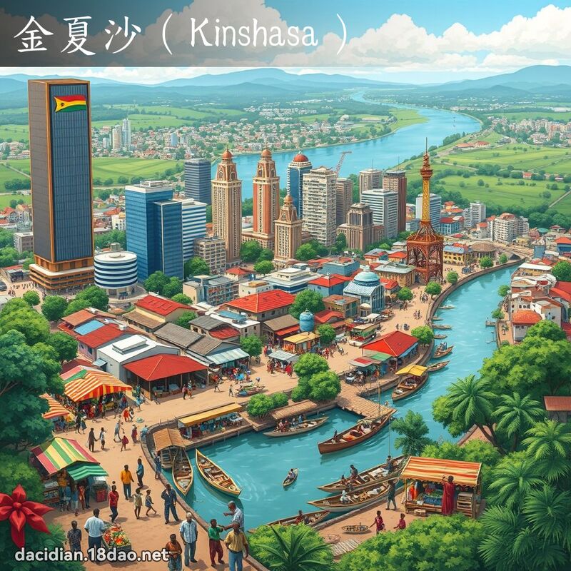 金夏沙（Kinshasa） - 国语大辞典配图