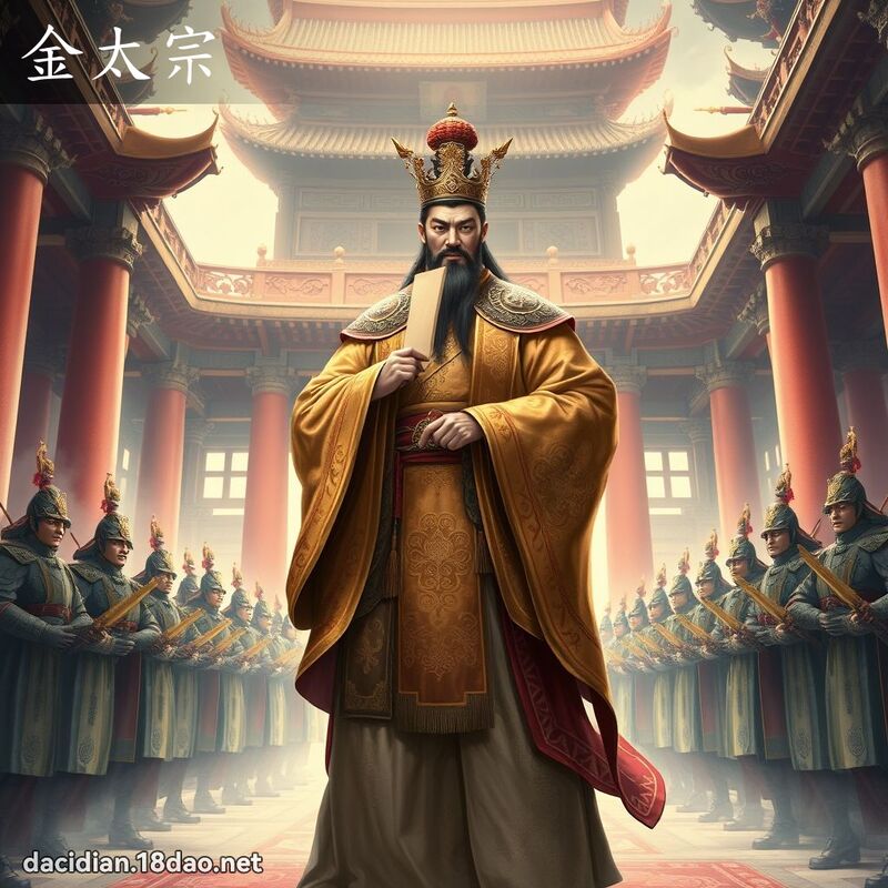 金太宗 - 國語大辭典配圖