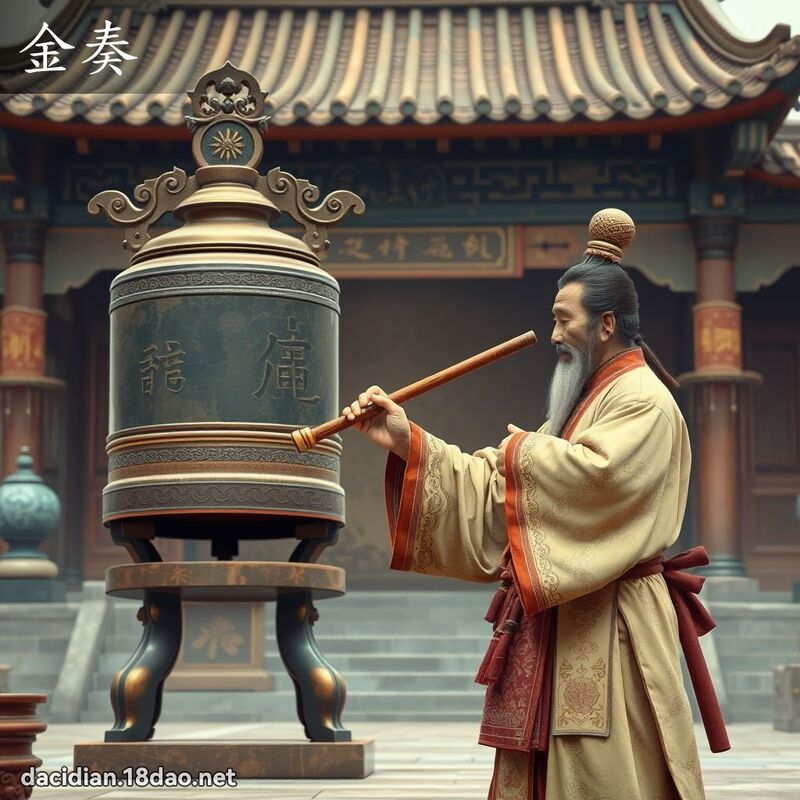 金奏 - 国语大辞典配图