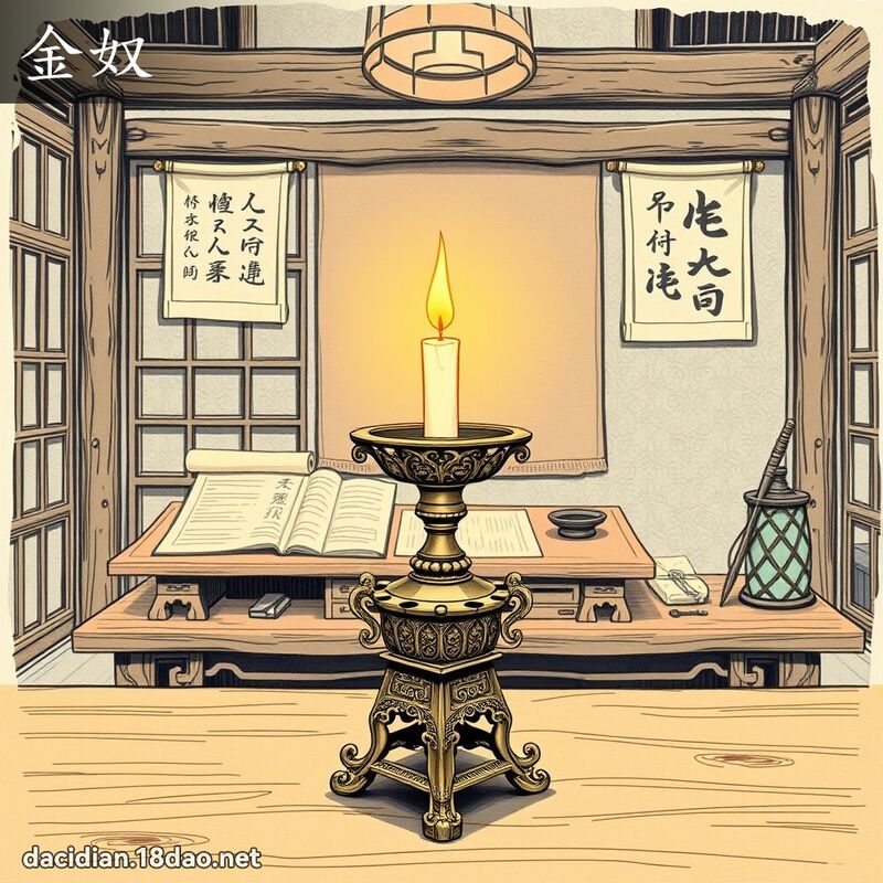 金奴 - 国语大辞典配图