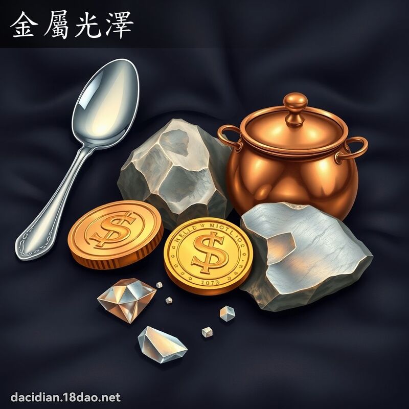 金属光泽 - 国语大辞典配图