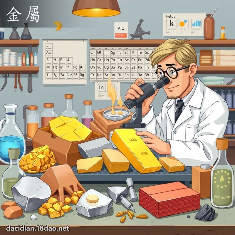 金屬 - 國語大辭典配圖