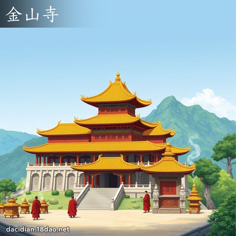 金山寺 - 國語大辭典配圖