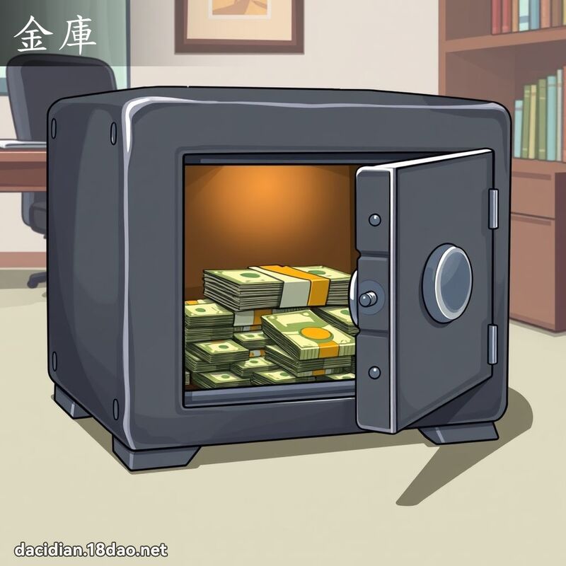 金库 - 国语大辞典配图
