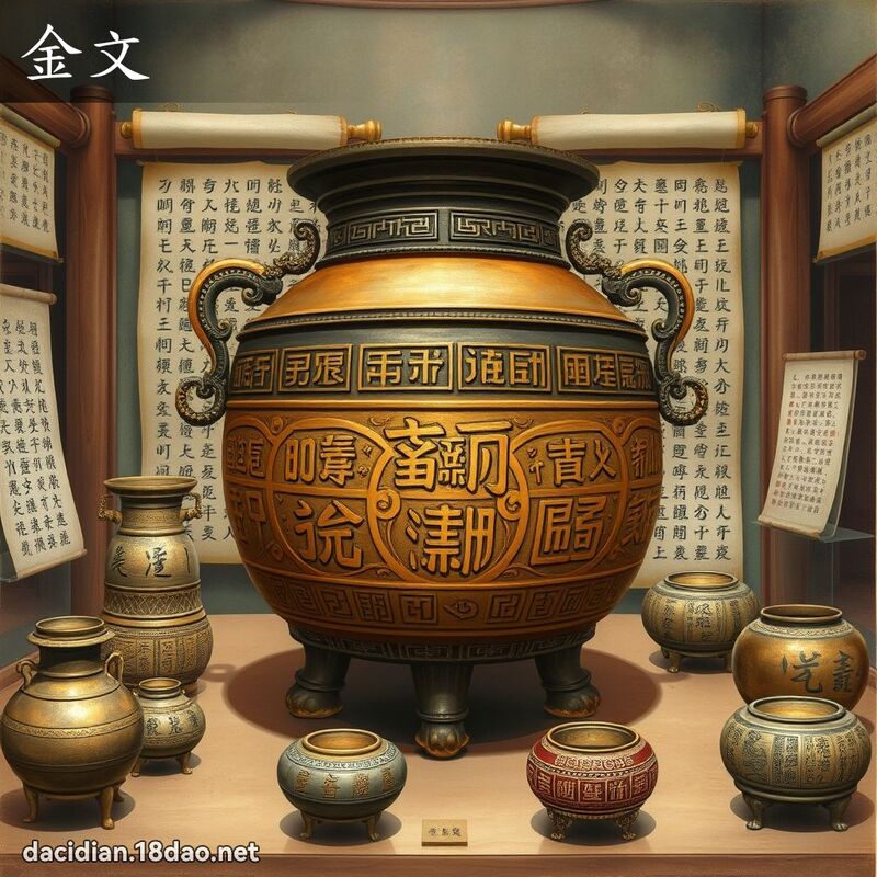 金文 - 國語大辭典配圖