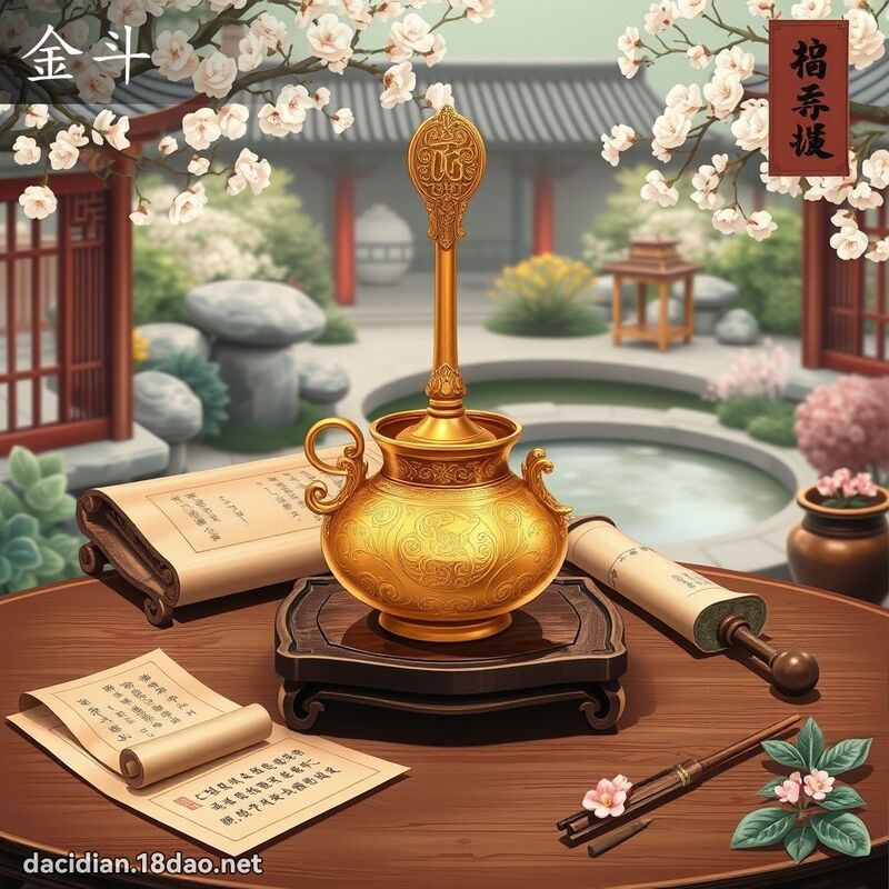 金斗 - 国语大辞典配图