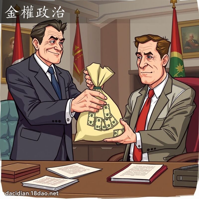 金權政治 - 國語大辭典配圖