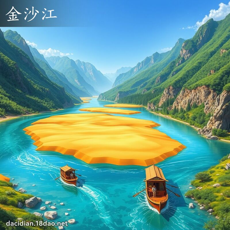 金沙江 - 国语大辞典配图