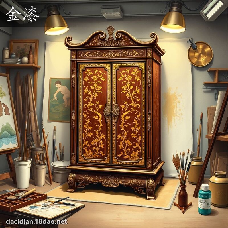 金漆 - 國語大辭典配圖