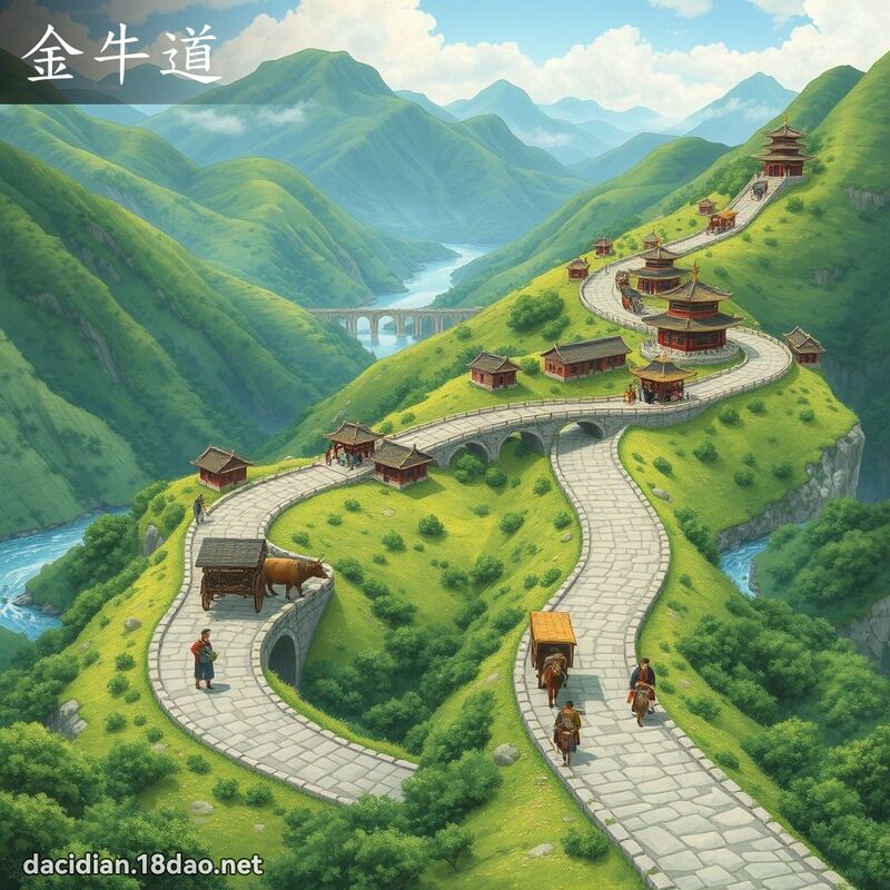 金牛道 - 國語大辭典配圖