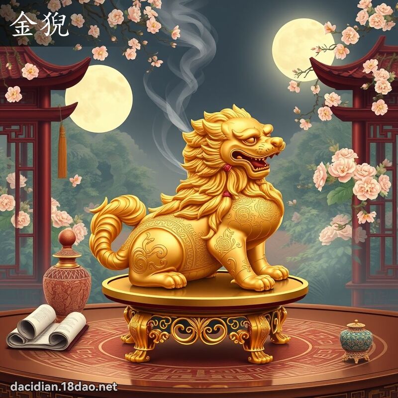金猊 - 国语大辞典配图