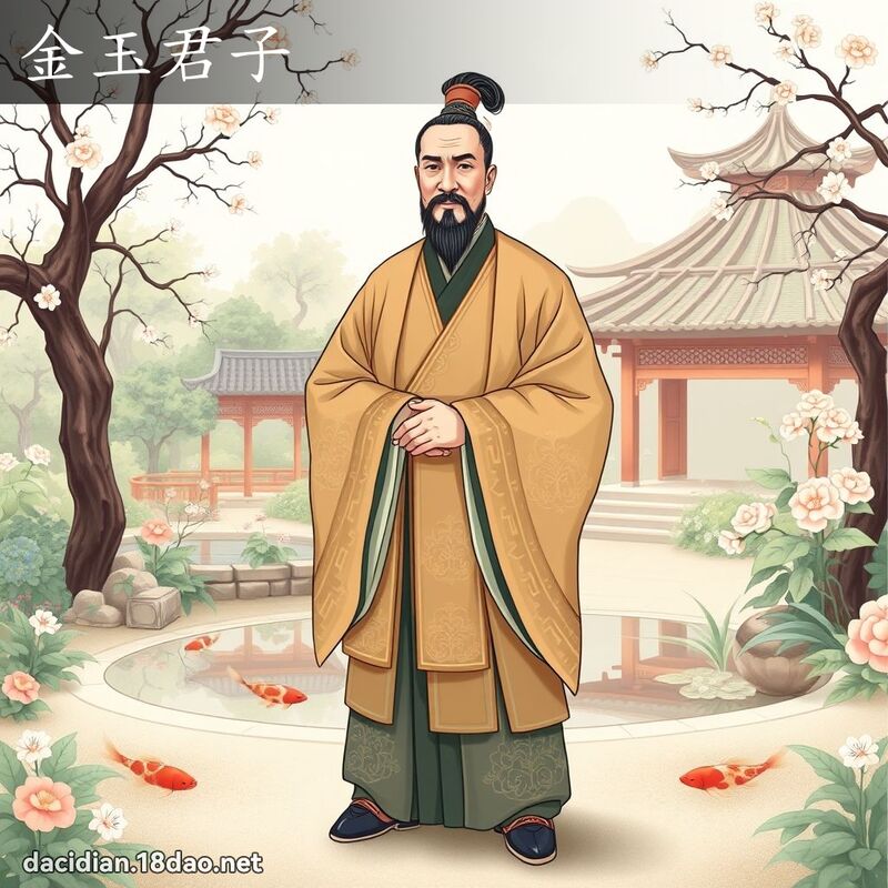 金玉君子 - 國語大辭典配圖
