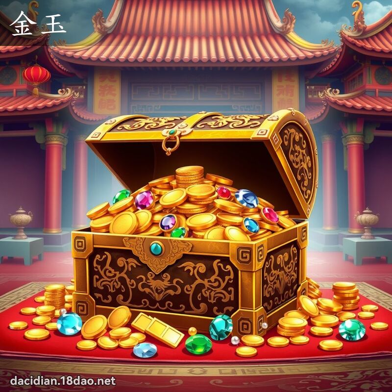 金玉 - 國語大辭典配圖
