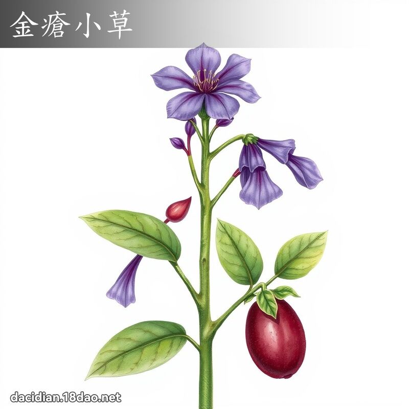 金疮小草 - 国语大辞典配图