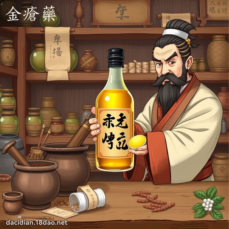 金疮药 - 国语大辞典配图