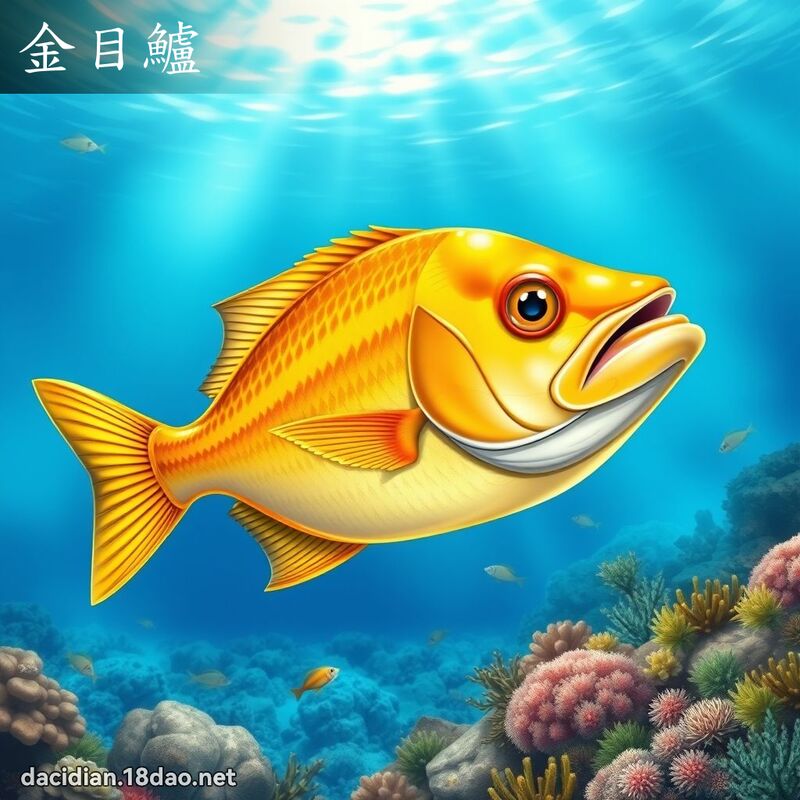 金目鱸 - 國語大辭典配圖