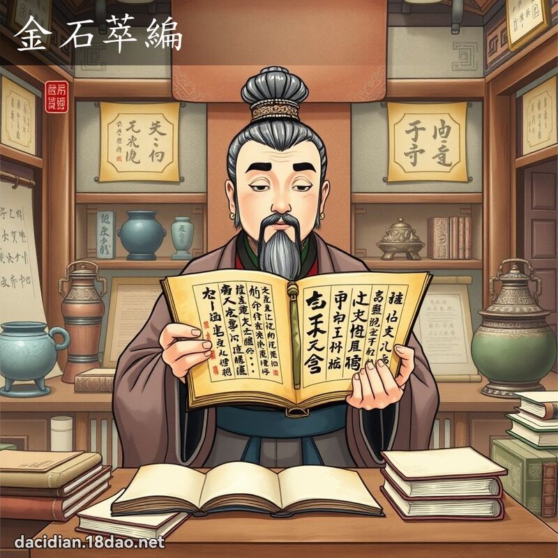 金石萃編 - 國語大辭典配圖