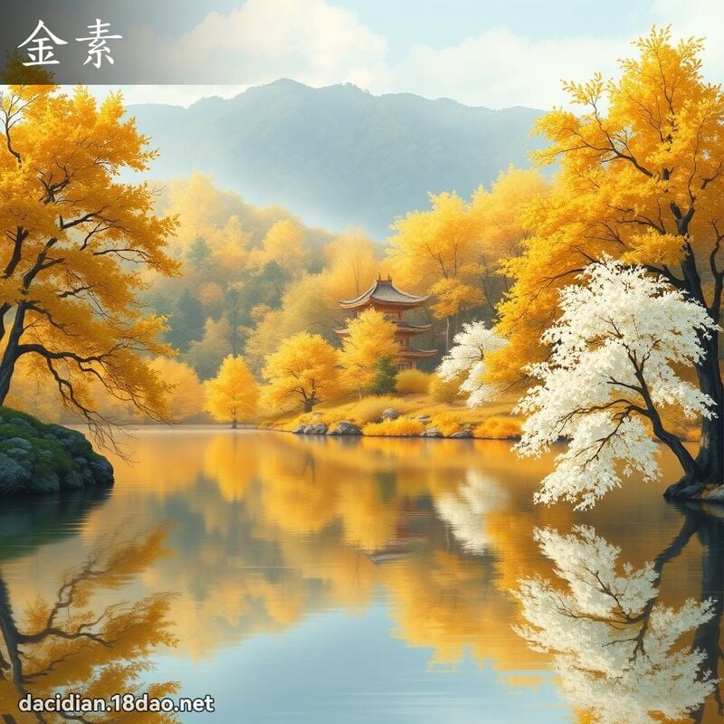 金素 - 国语大辞典配图
