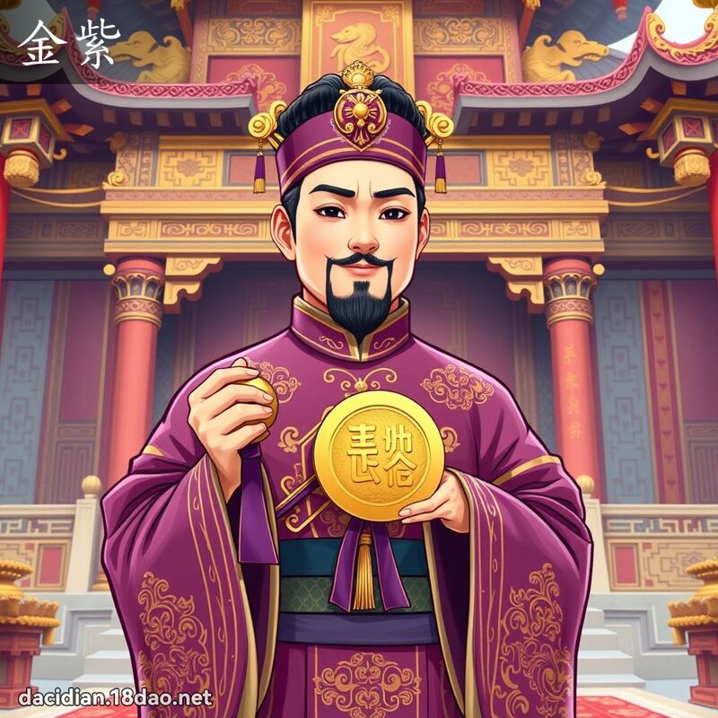 金紫 - 國語大辭典配圖