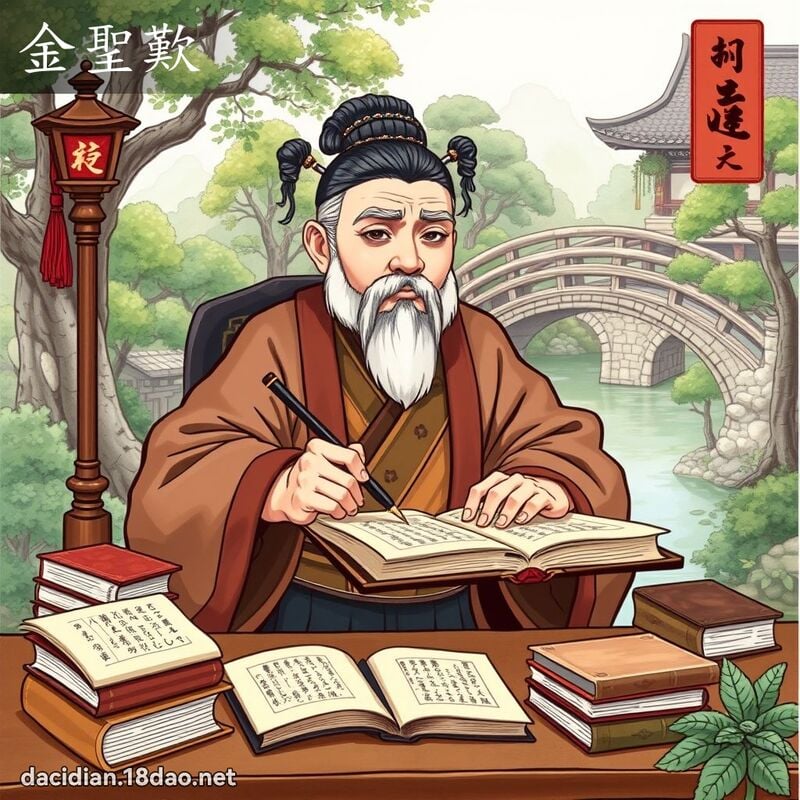 金圣叹 - 国语大辞典配图