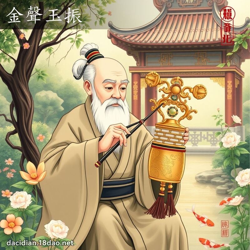 金声玉振 - 国语大辞典配图