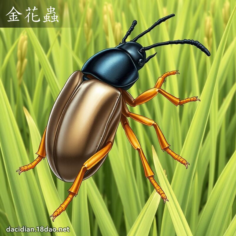 金花蟲 - 國語大辭典配圖