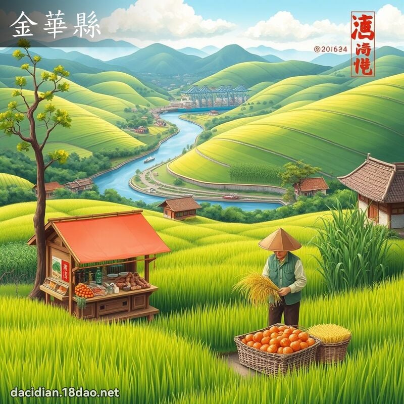 金華縣 - 國語大辭典配圖