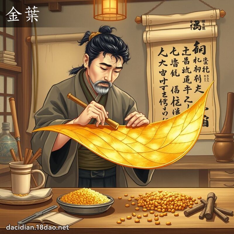 金叶 - 国语大辞典配图