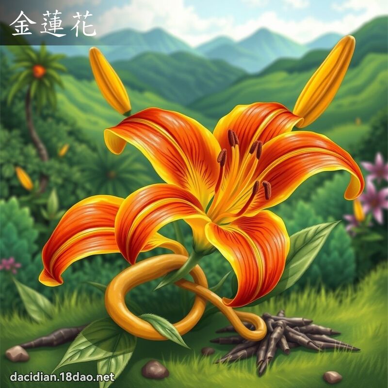 金莲花 - 国语大辞典配图