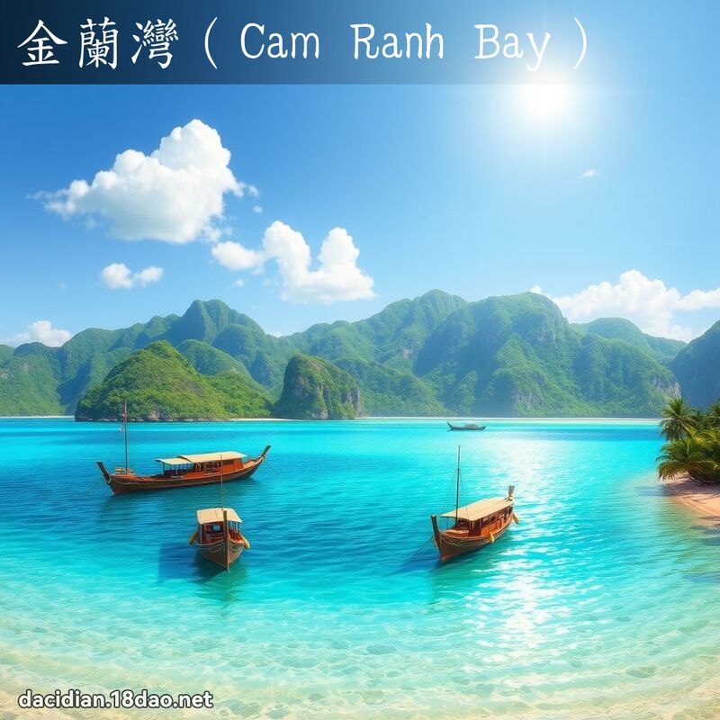 金蘭灣（Cam Ranh Bay） - 國語大辭典配圖