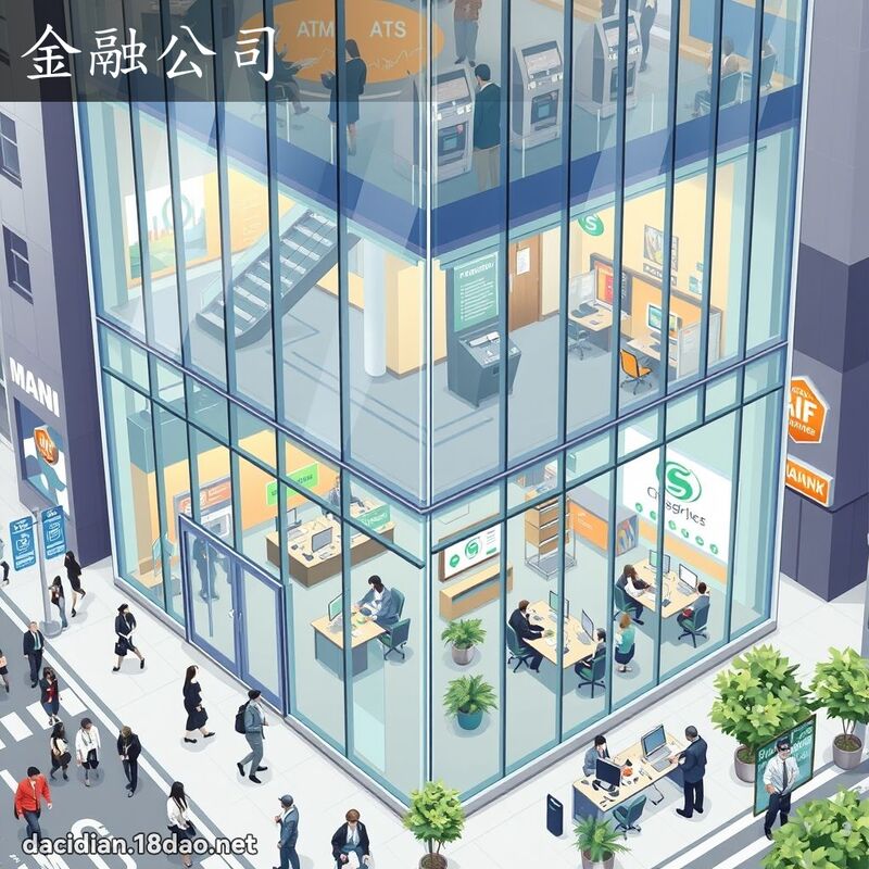 金融公司 - 國語大辭典配圖